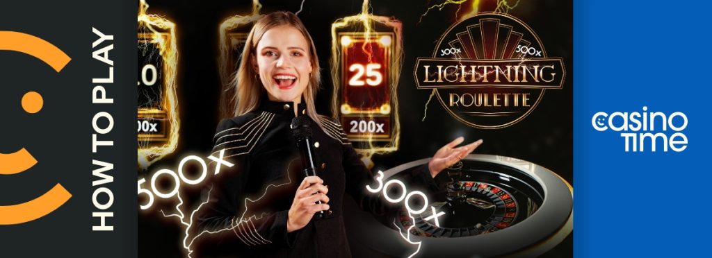 How to play Lightning Roulette at Casino Time