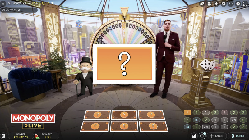 Monopoly Chance Segment