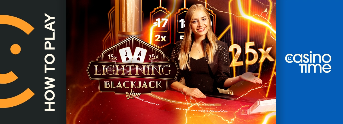 How to Play Evolution's Lightning Blackjack Live